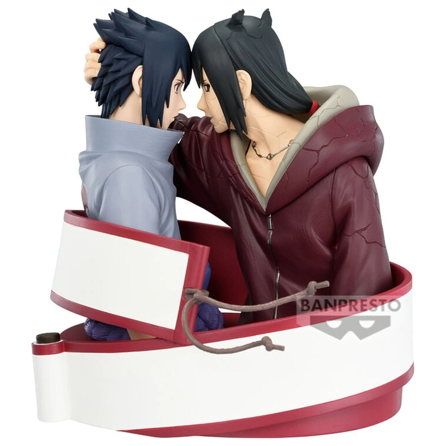 Naruto Shippuden Portrelic Sasuke Uchiha Itachi Uchiha figure 12cm product photo