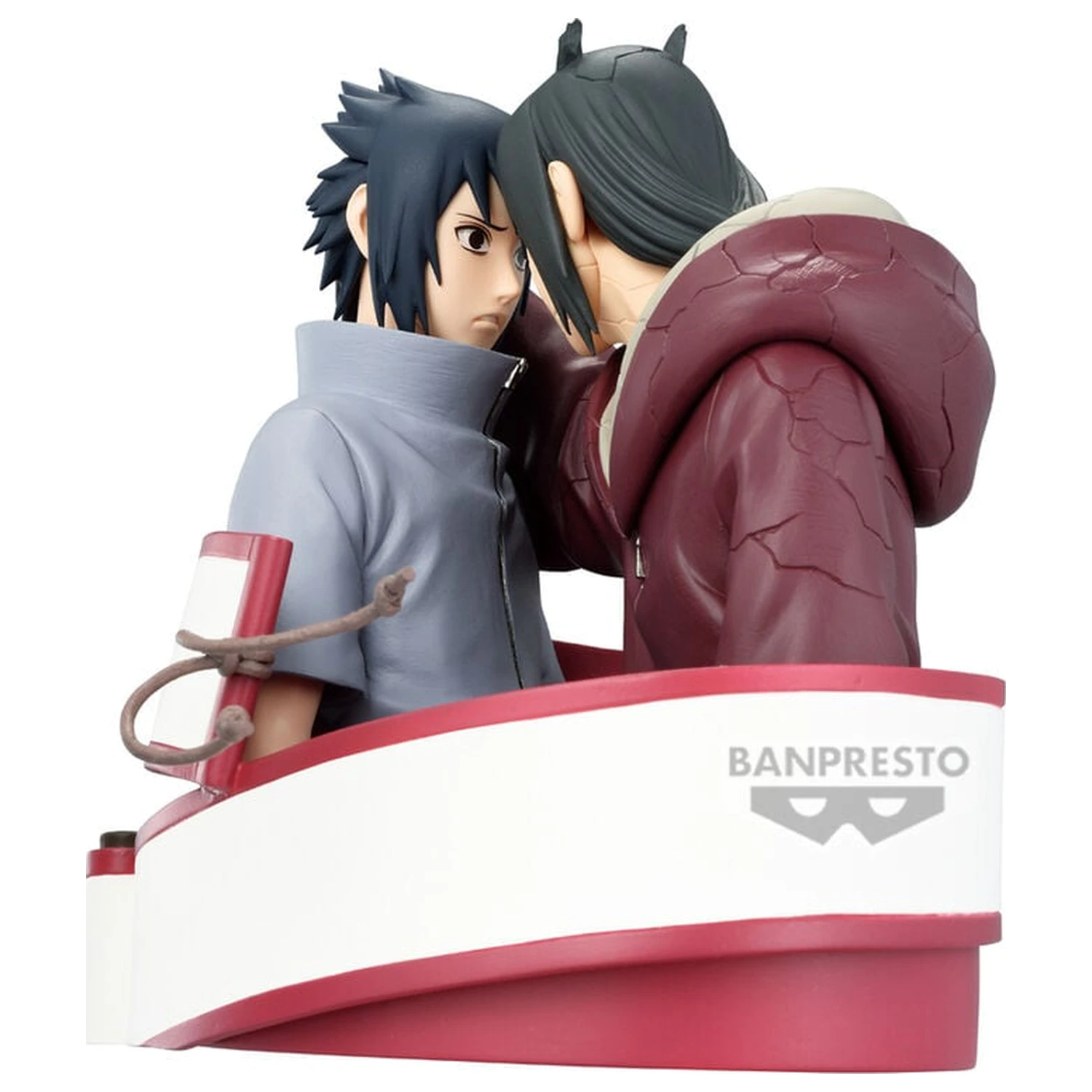 Naruto Shippuden Portrelic Sasuke Uchiha Itachi Uchiha figure 12cm product photo