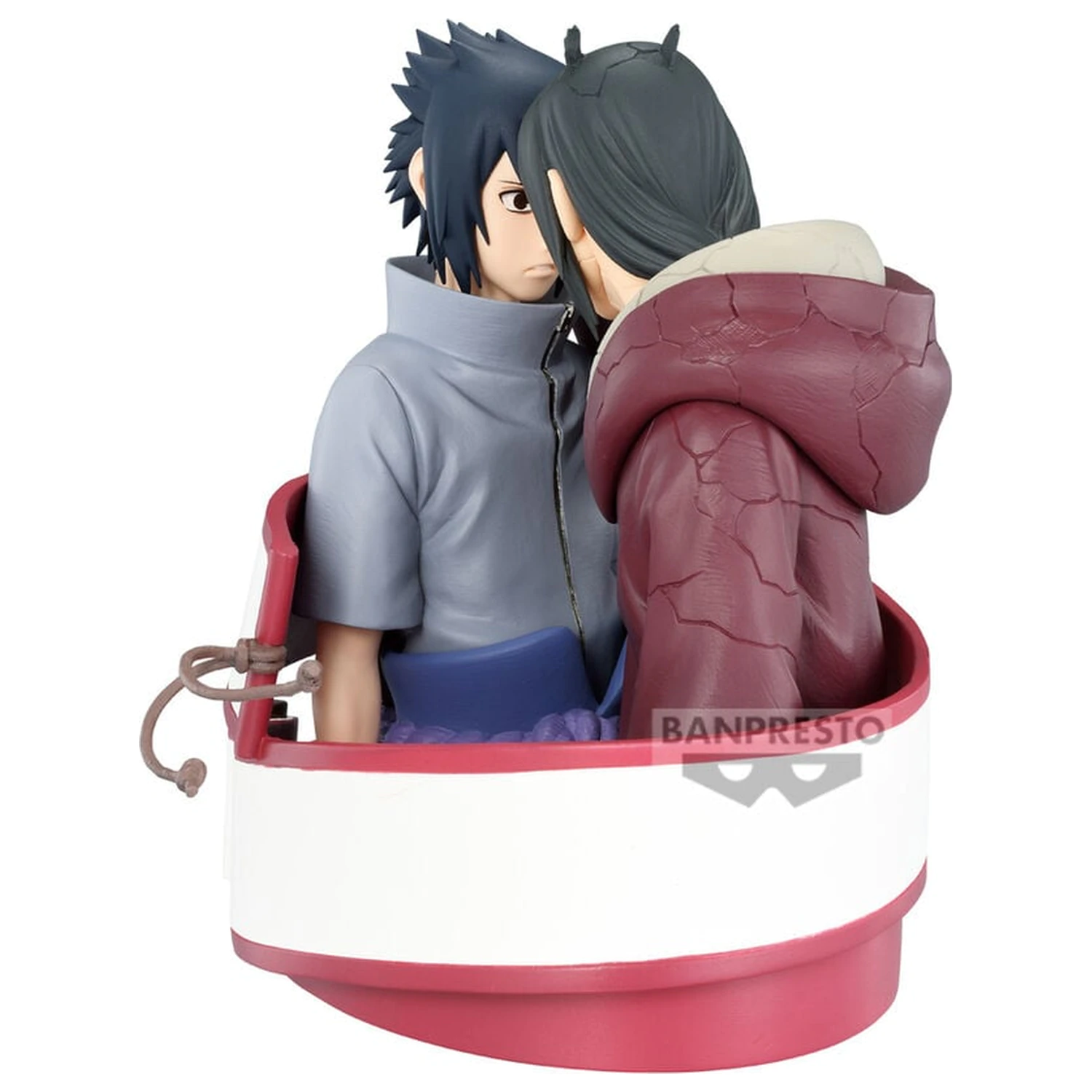 Naruto Shippuden Portrelic Sasuke Uchiha Itachi Uchiha figure 12cm product photo