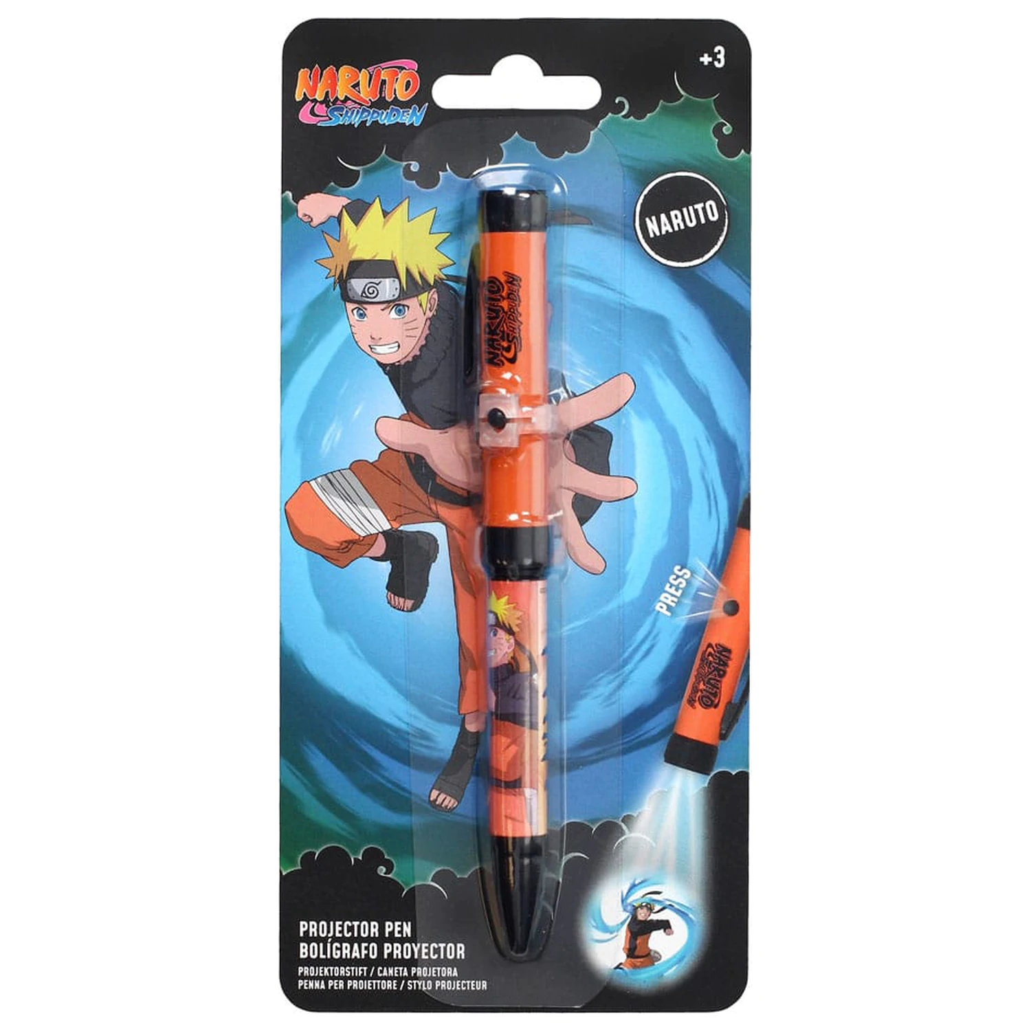 Naruto Shippuden Pen with Light Projector Naruto product photo