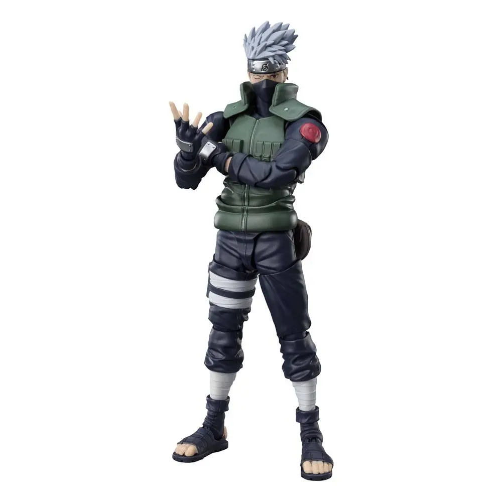 Naruto Shippuden S.H. Figuarts Action Figure Kakashi Hatake -The famed Sharingan Hero- 16 cm product photo