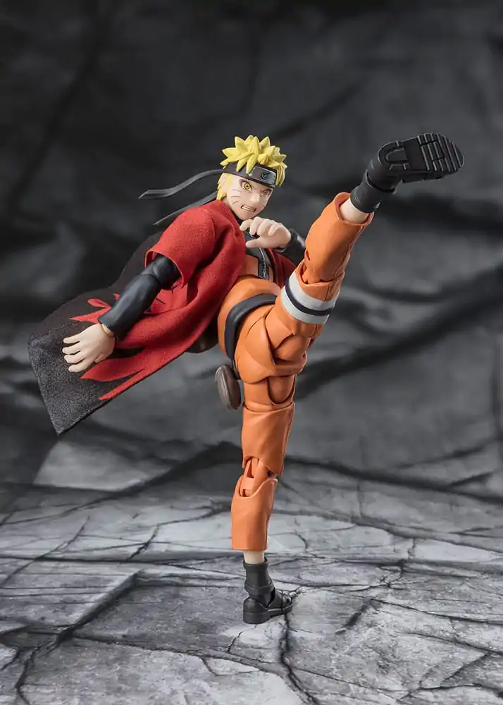 Naruto Shippuden S.H. Figuarts Action Figure Naruto Uzumaki (Sage Mode) - Savior of Konoha 15 cm product photo