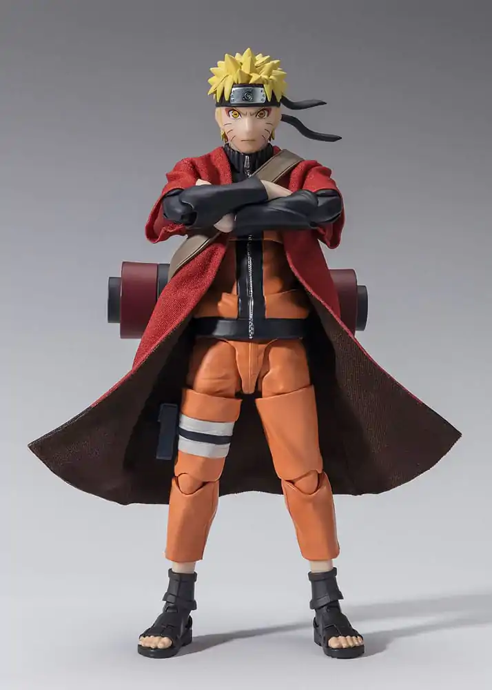 Naruto Shippuden S.H. Figuarts Action Figure Naruto Uzumaki (Sage Mode) - Savior of Konoha 15 cm termékfotó