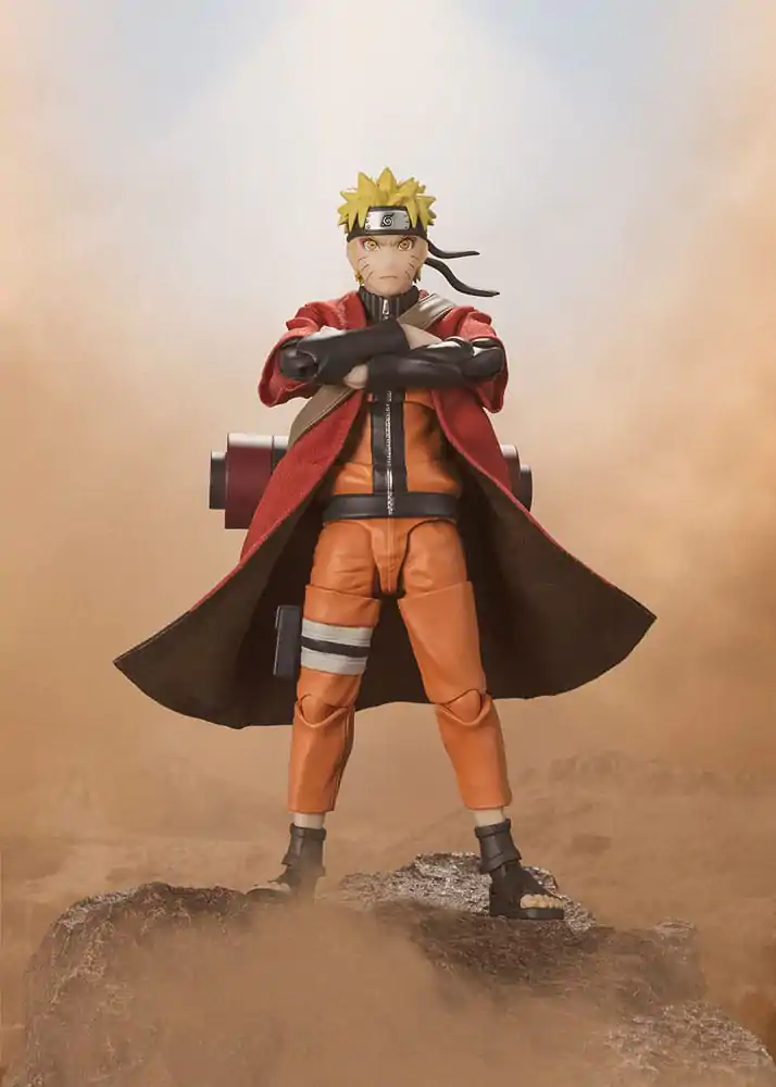 Naruto Shippuden S.H. Figuarts Action Figure Naruto Uzumaki (Sage Mode) - Savior of Konoha 15 cm product photo