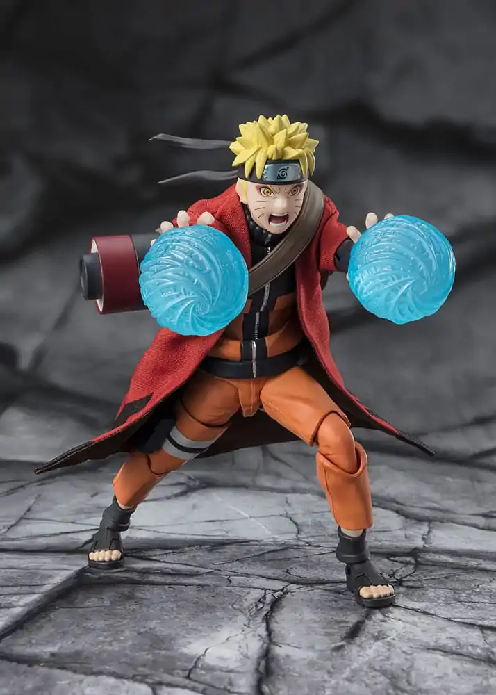 Naruto Shippuden S.H. Figuarts Action Figure Naruto Uzumaki (Sage Mode) - Savior of Konoha 15 cm product photo