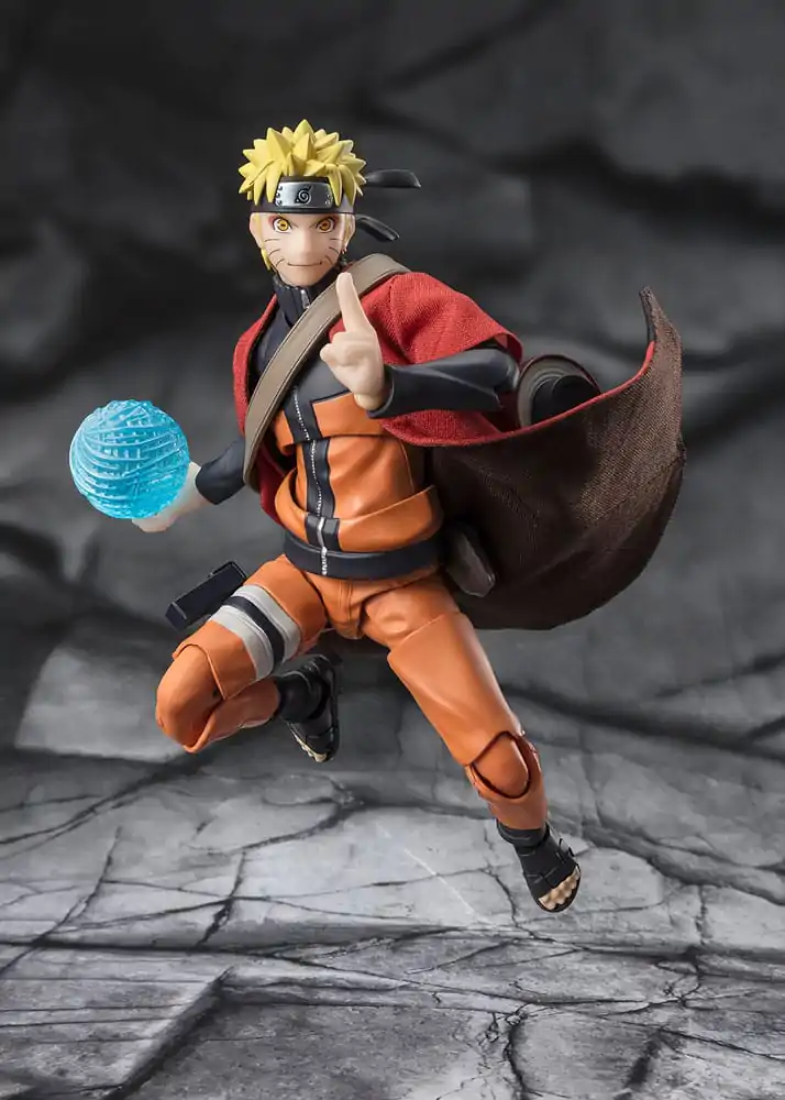 Naruto Shippuden S.H. Figuarts Action Figure Naruto Uzumaki (Sage Mode) - Savior of Konoha 15 cm product photo