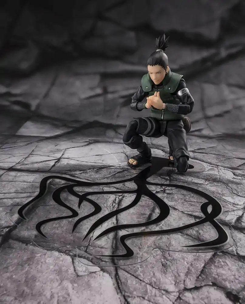 Naruto Shippuden S.H. Figuarts Action Figure Shikamura Nara Brilliant Strategist 15 cm termékfotó