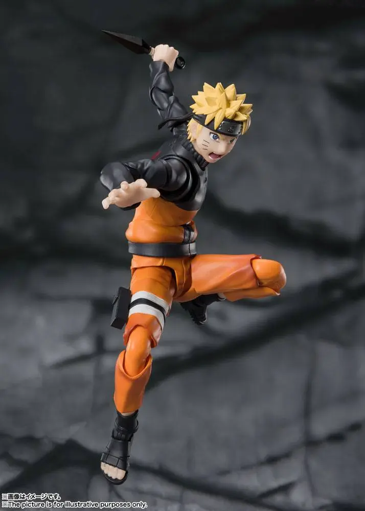 Naruto Shippuden S.H. Figuarts Action Figure Naruto Uzumaki -The Jinchuuriki entrusted with Hope- 14 cm termékfotó