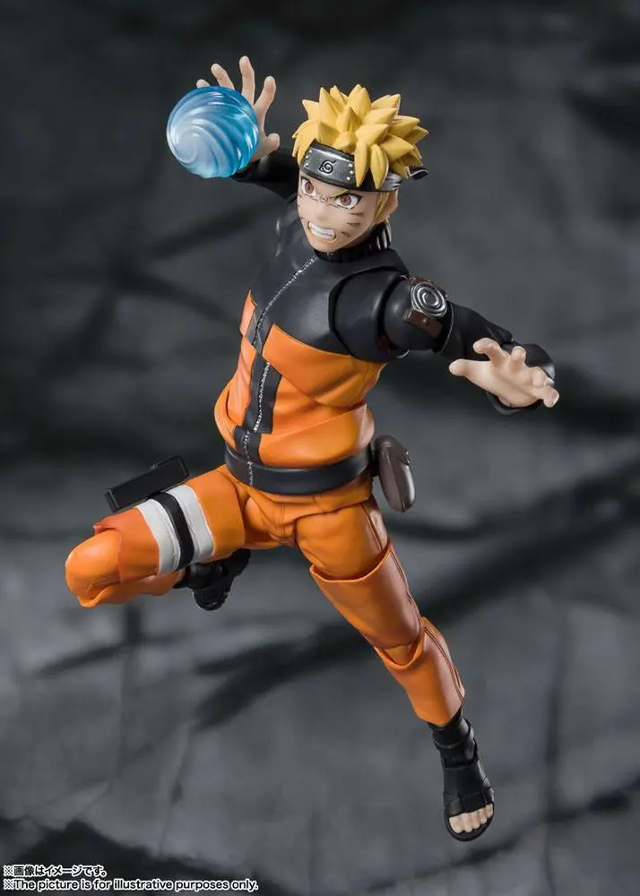 Naruto Shippuden S.H. Figuarts Action Figure Naruto Uzumaki -The Jinchuuriki entrusted with Hope- 14 cm termékfotó