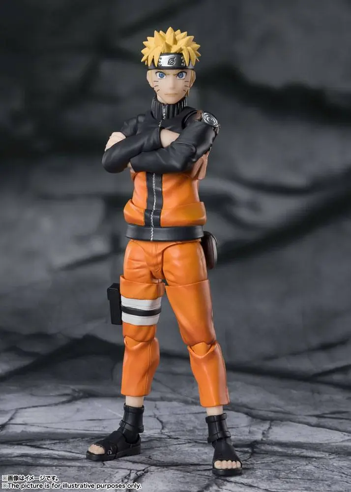 Naruto Shippuden S.H. Figuarts Action Figure Naruto Uzumaki -The Jinchuuriki entrusted with Hope- 14 cm termékfotó