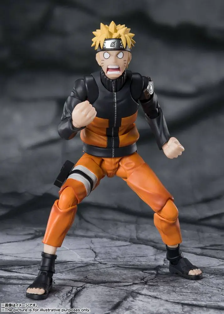 Naruto Shippuden S.H. Figuarts Action Figure Naruto Uzumaki -The Jinchuuriki entrusted with Hope- 14 cm product photo