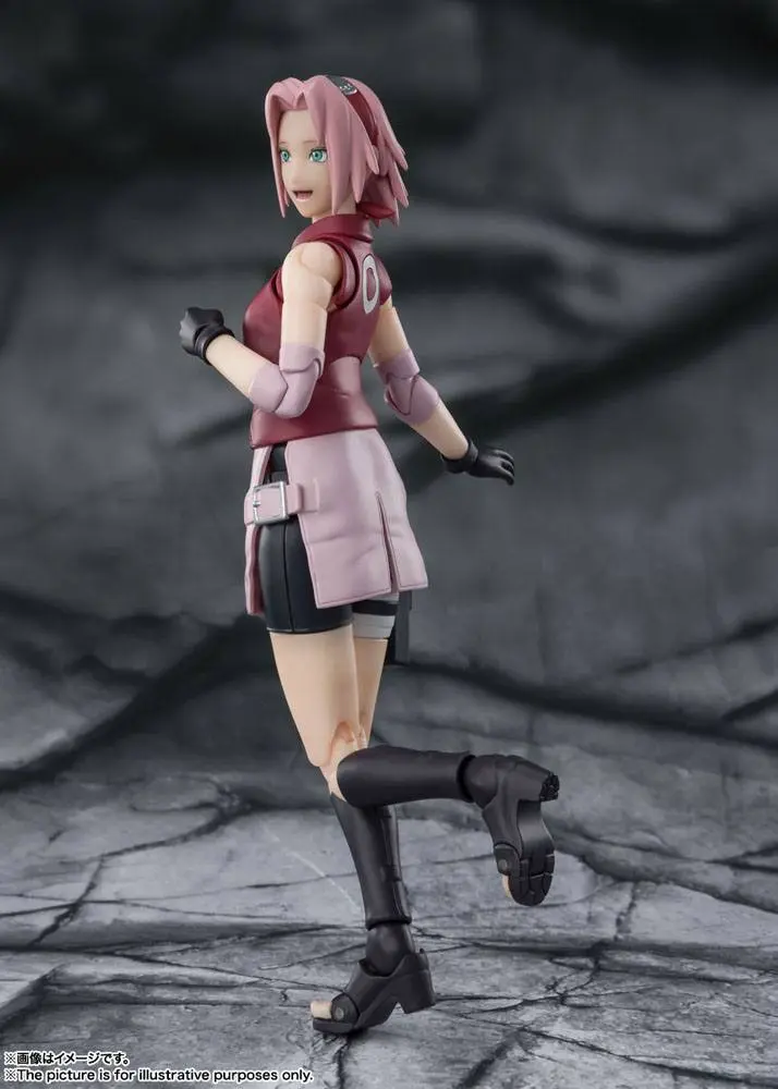 Naruto Shippuden S.H. Figuarts Action Figure Sakura Haruno -Inheritor of Tsunade's indominable will- 14 cm termékfotó