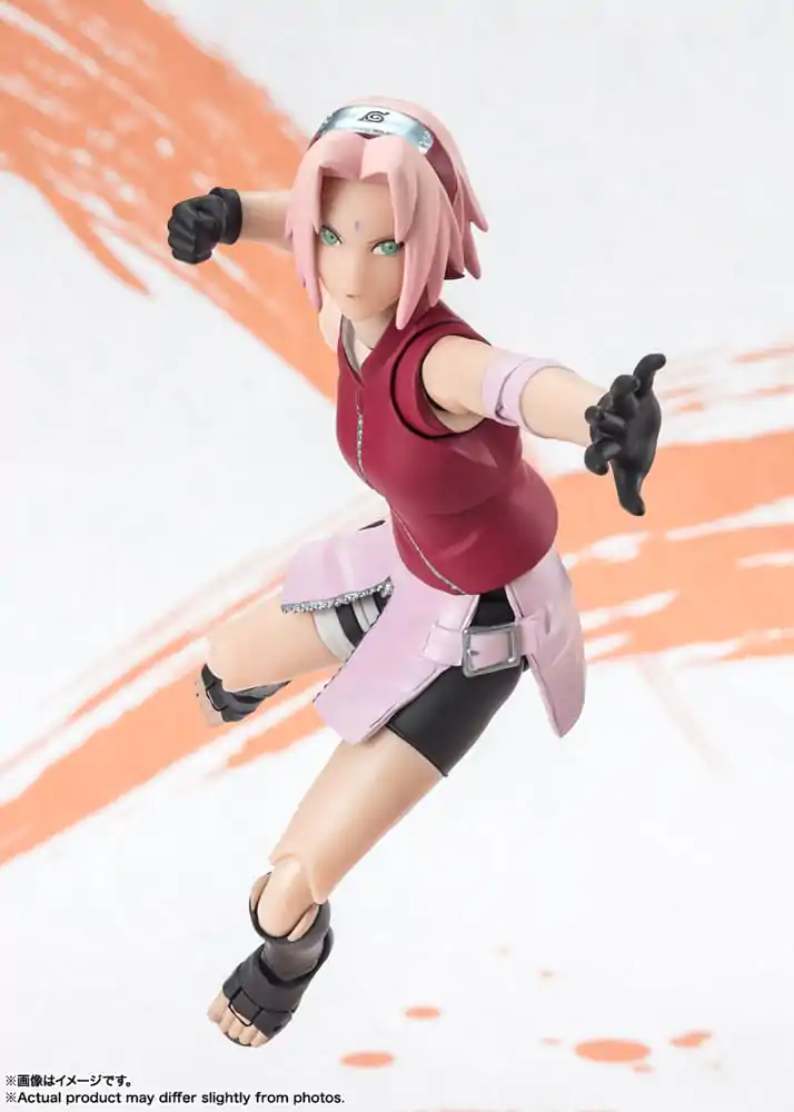 Naruto Shippuden S.H. Figuarts Action Figure Sakura Haruno Naruto OP99 Edition 14 cm product photo