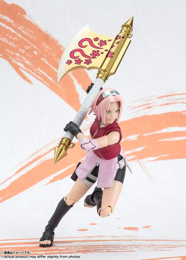 Naruto Shippuden S.H. Figuarts Action Figure Sakura Haruno Naruto OP99 Edition 14 cm termékfotó