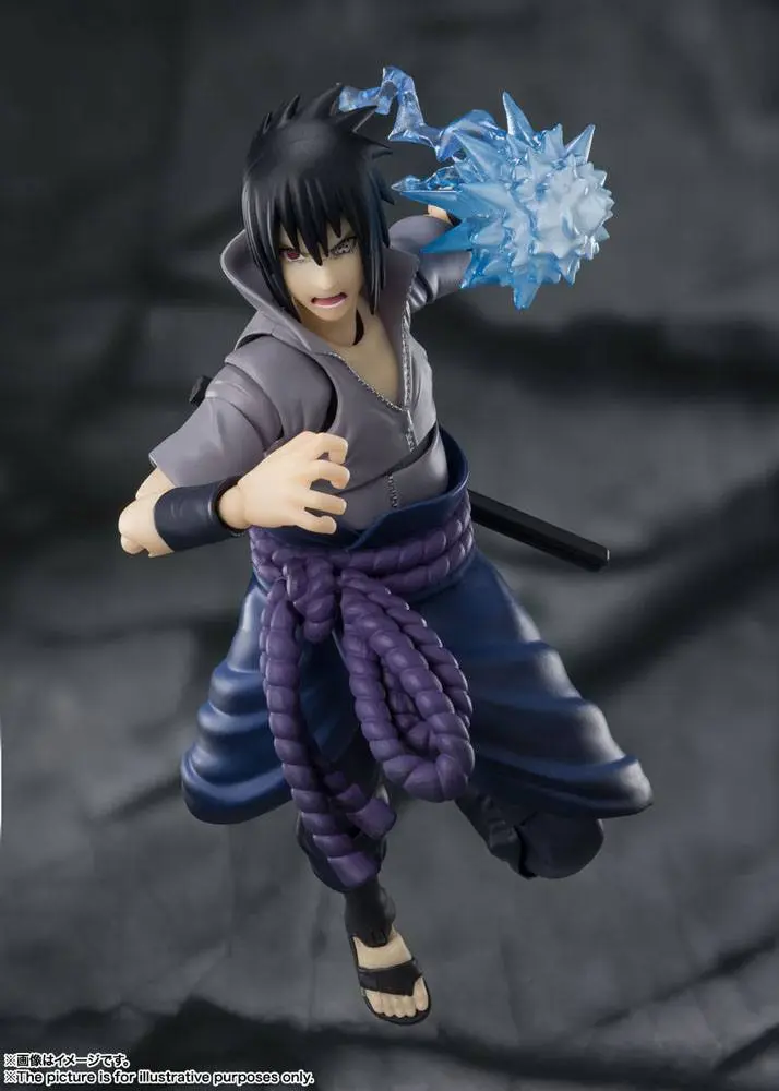 Naruto Shippuden S.H. Figuarts Action Figure Sasuke Uchiha -He who bears all Hatred- 15 cm termékfotó