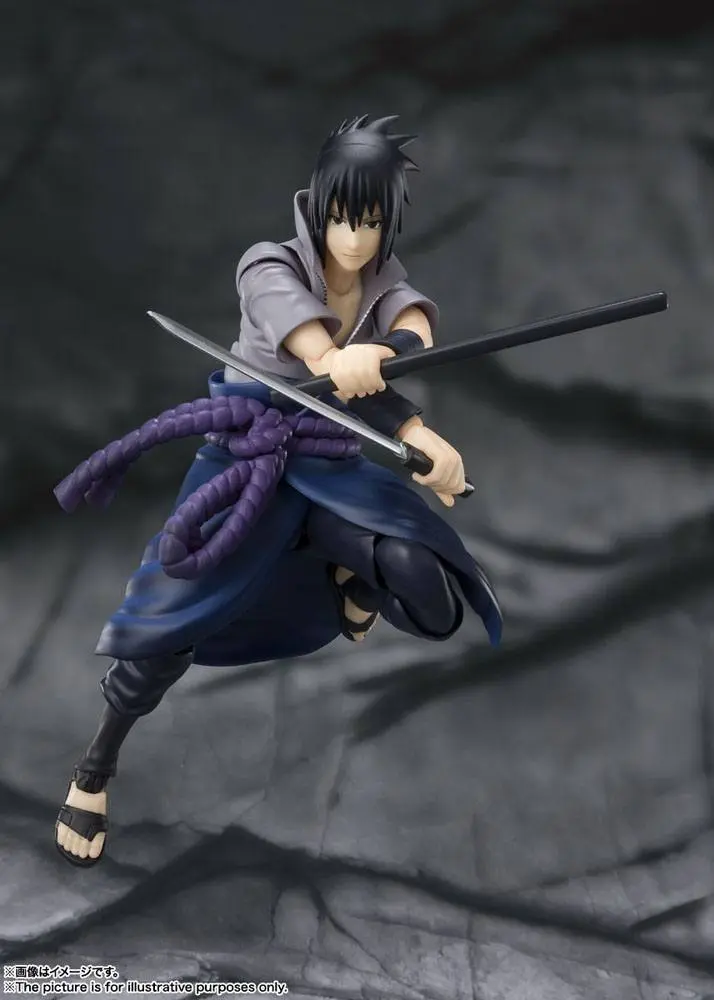 Naruto Shippuden S.H. Figuarts Action Figure Sasuke Uchiha -He who bears all Hatred- 15 cm termékfotó