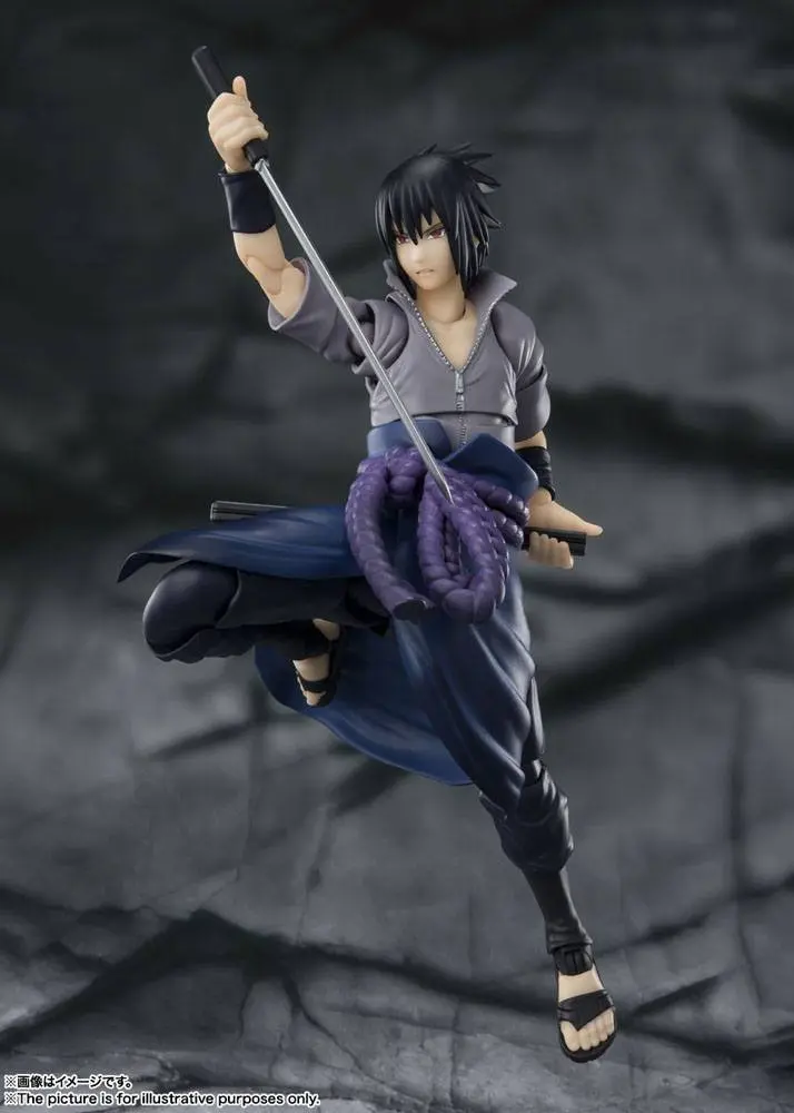 Naruto Shippuden S.H. Figuarts Action Figure Sasuke Uchiha -He who bears all Hatred- 15 cm termékfotó