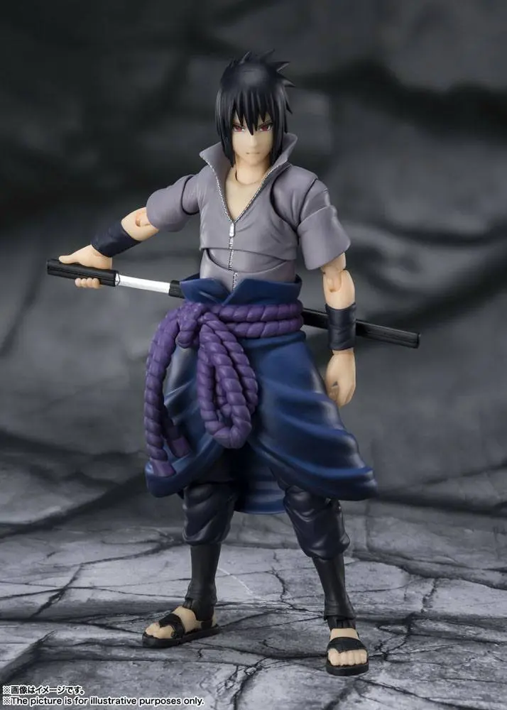 Naruto Shippuden S.H. Figuarts Action Figure Sasuke Uchiha -He who bears all Hatred- 15 cm termékfotó