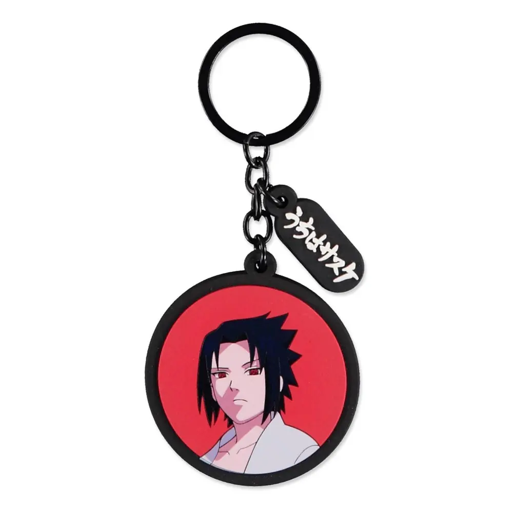 Naruto Shippuden Rubber Keychain Sasuke product photo