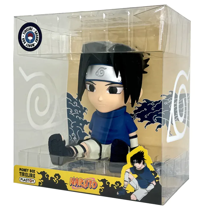 Naruto Shippuden Sasuke Money box figure 18cm product photo