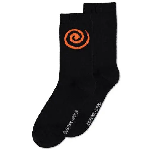 Naruto Shippuden Sasuke Symbol pack 3 socks product photo