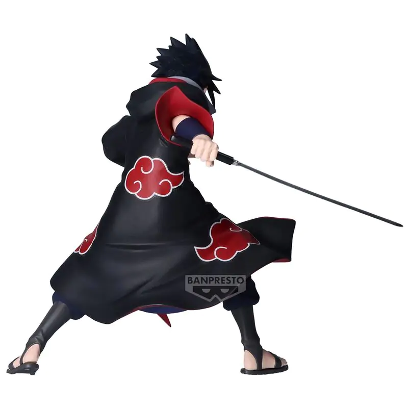 Naruto Shippuden Sasuke Uchiha IV Vibration Stars figure 15cm termékfotó