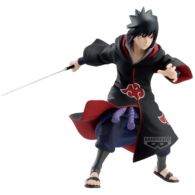 Naruto Shippuden Sasuke Uchiha IV Vibration Stars figure 15cm termékfotó