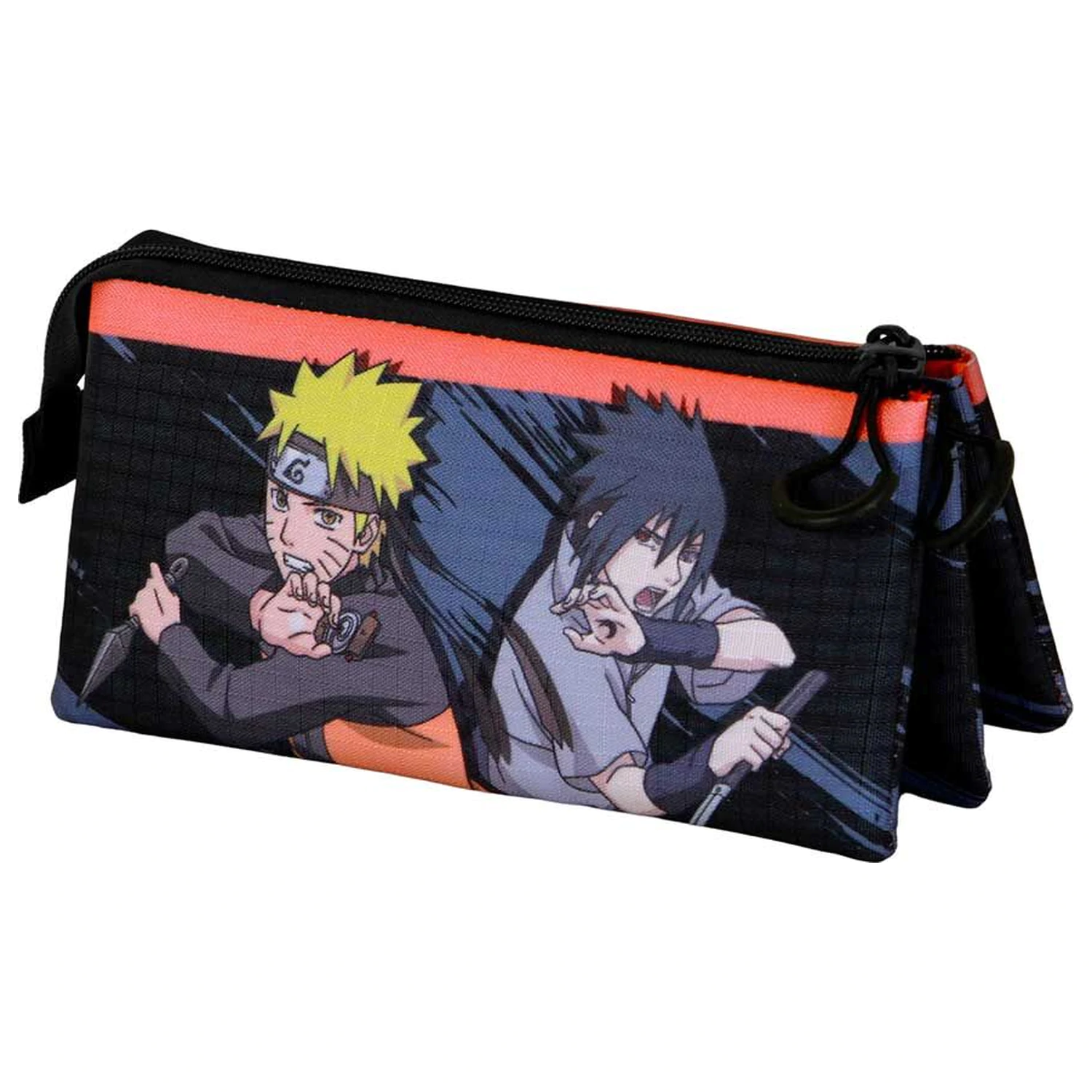 Naruto Shippuden Shadow triple pencil case product photo