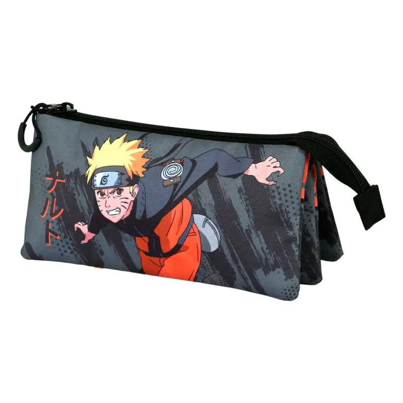 Naruto Shippuden Shuriken triple pencil case termékfotó