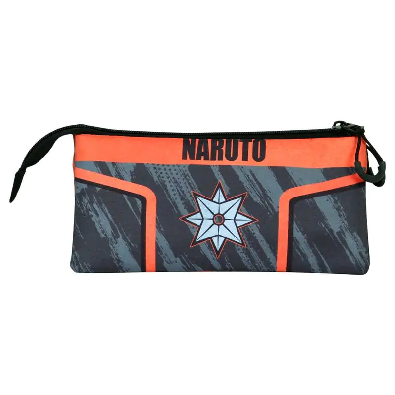 Naruto Shippuden Shuriken triple pencil case product photo