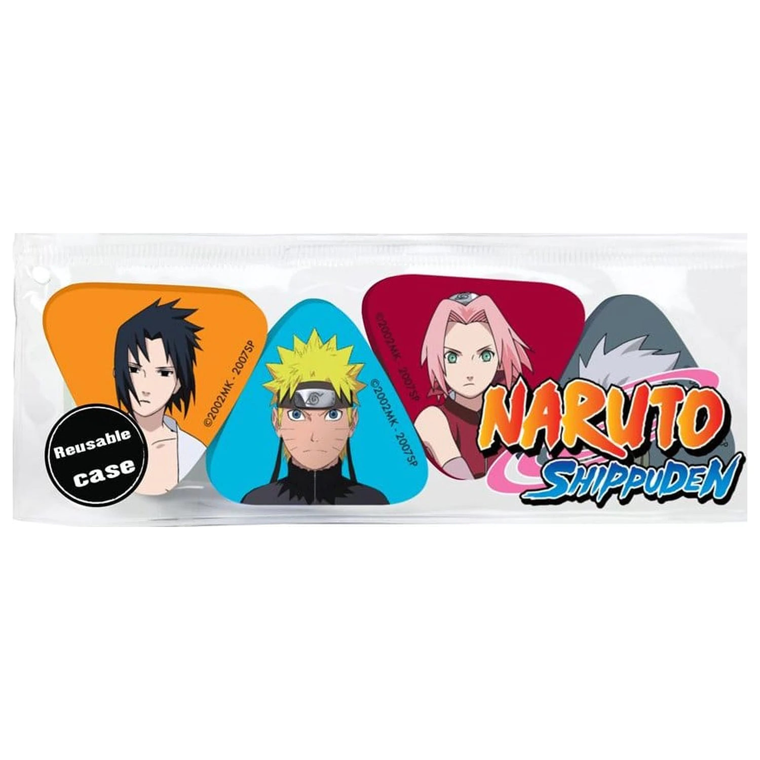 Naruto Eraser Set Shippuden: Team 7 product photo