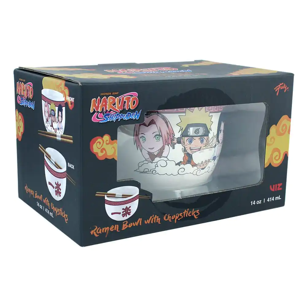 Naruto Shippuden Ramen Bowl with Chopsticks Team Seven 414 ml product photo