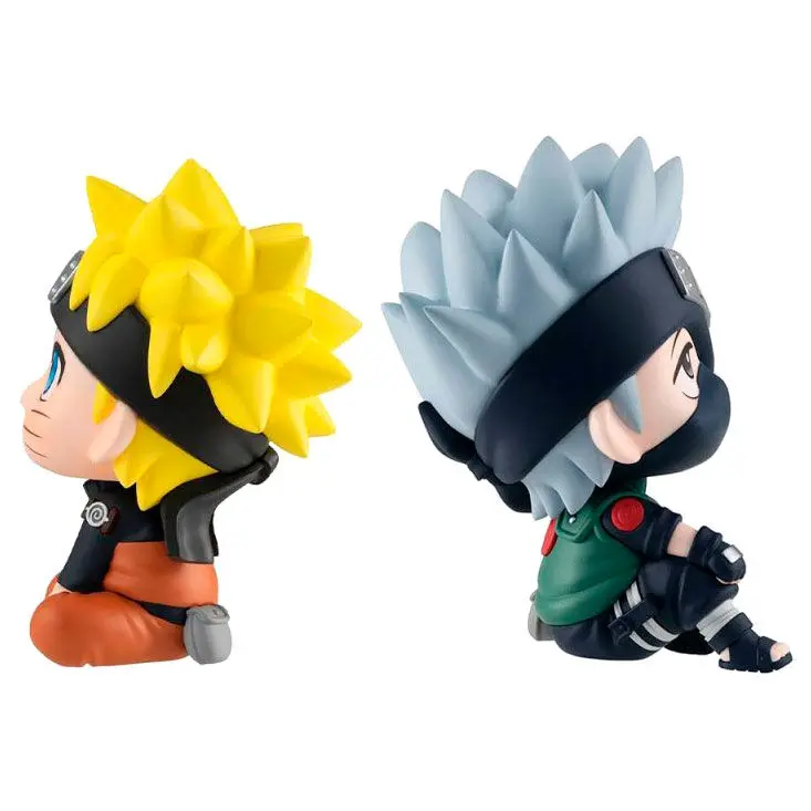 Naruto Shippuden Uzumaki Naruto & Hatake Kakashi pack figures 12cm product photo