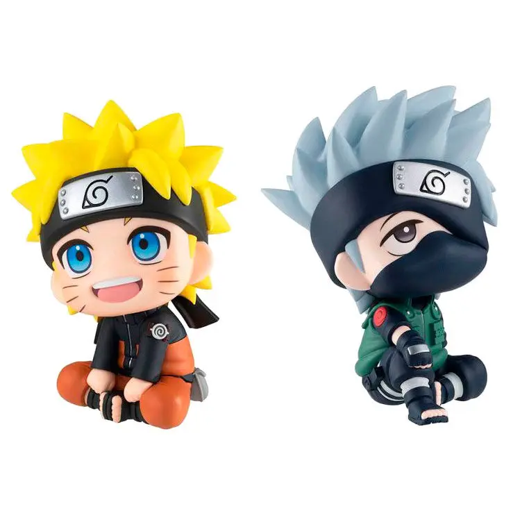 Naruto Shippuden Uzumaki Naruto & Hatake Kakashi pack figures 12cm product photo