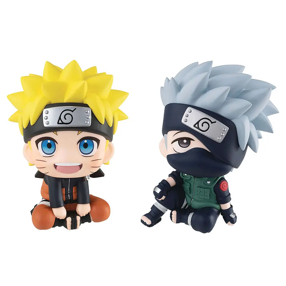 Naruto Shippuden Uzumaki Naruto & Hatake Kakashi pack figures 12cm product photo