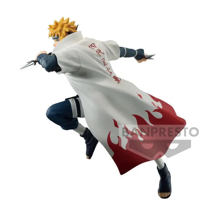 Naruto Shippuden Vibration Stars Namizake Minato figure 18cm product photo