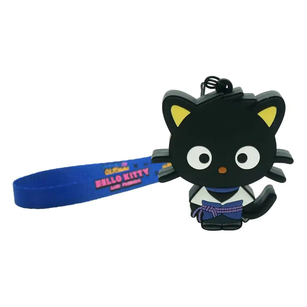 Naruto Shipudden x Hello Kitty PVC Keychain Chococat Sasuke termékfotó