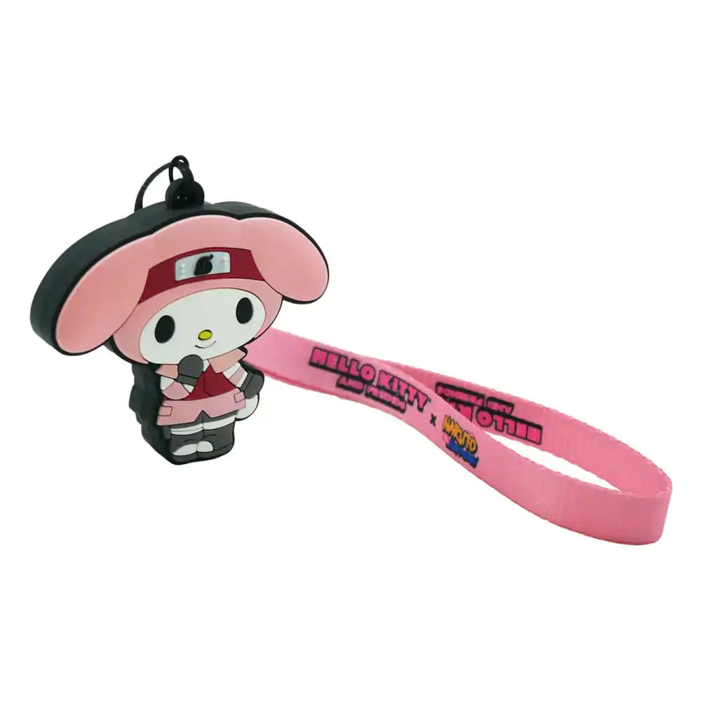 Naruto Shipudden x Hello Kitty PVC Keychain My Melody Sakura termékfotó