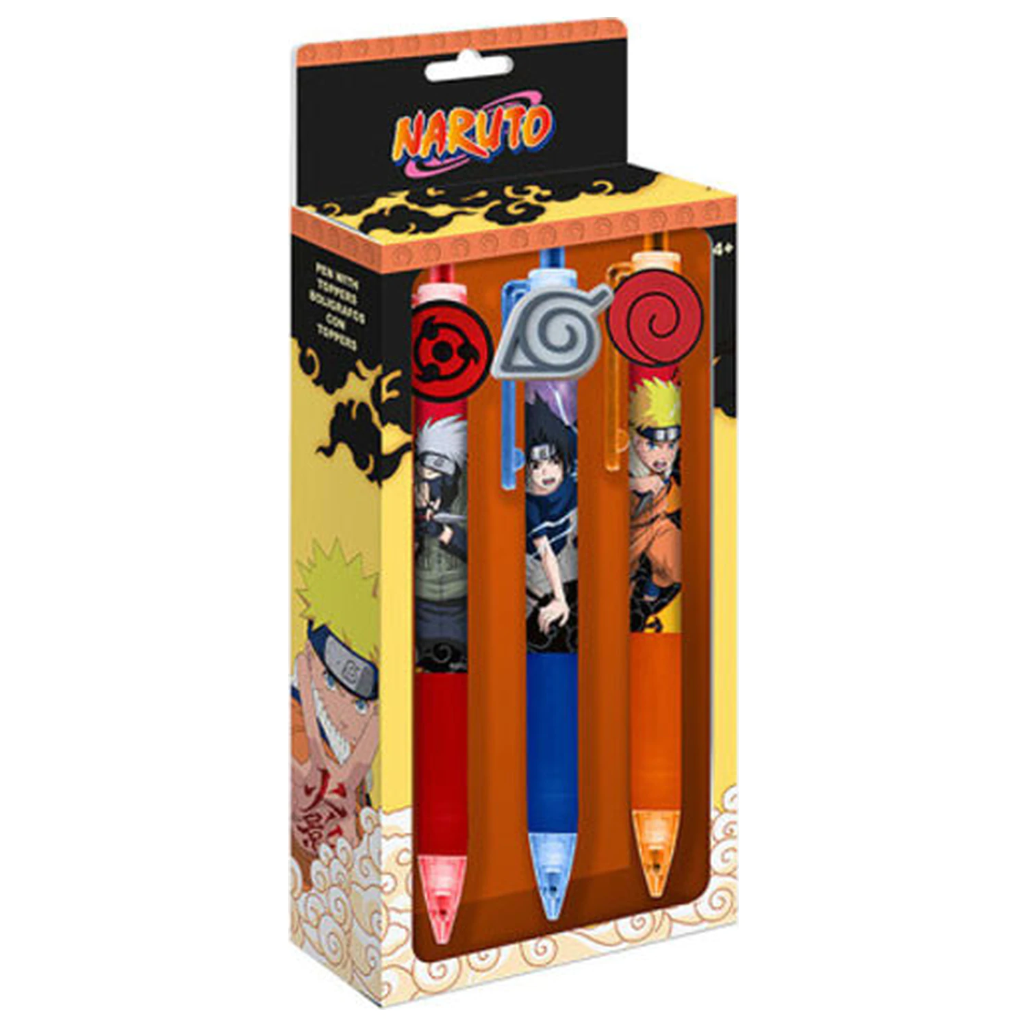 Naruto Symbol pen set 3 pcs product photo