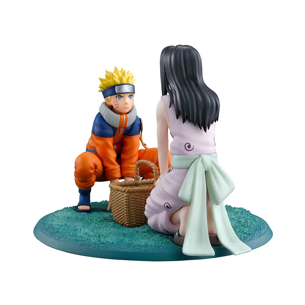 Naruto The Land of Waves Naruto Uzumaki &amp; Haku Ichibansho figure 10cm product photo