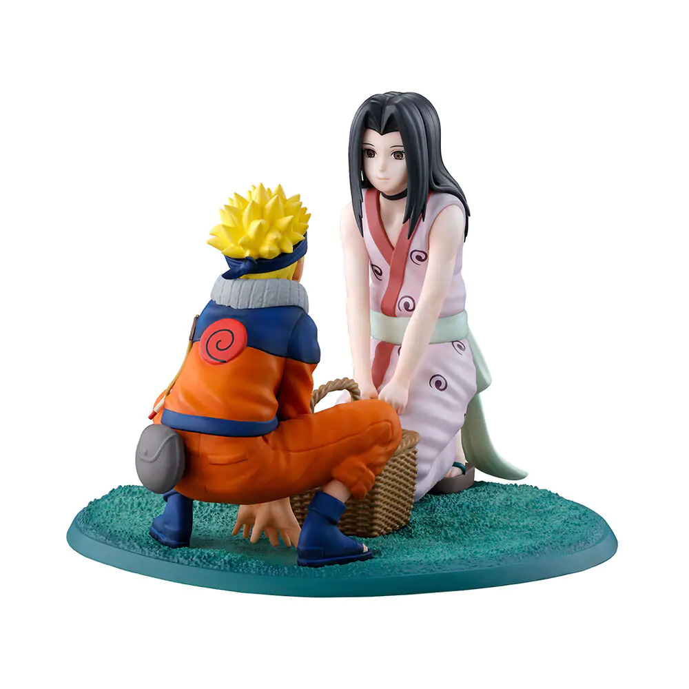 Naruto The Land of Waves Naruto Uzumaki &amp; Haku Ichibansho figure 10cm product photo