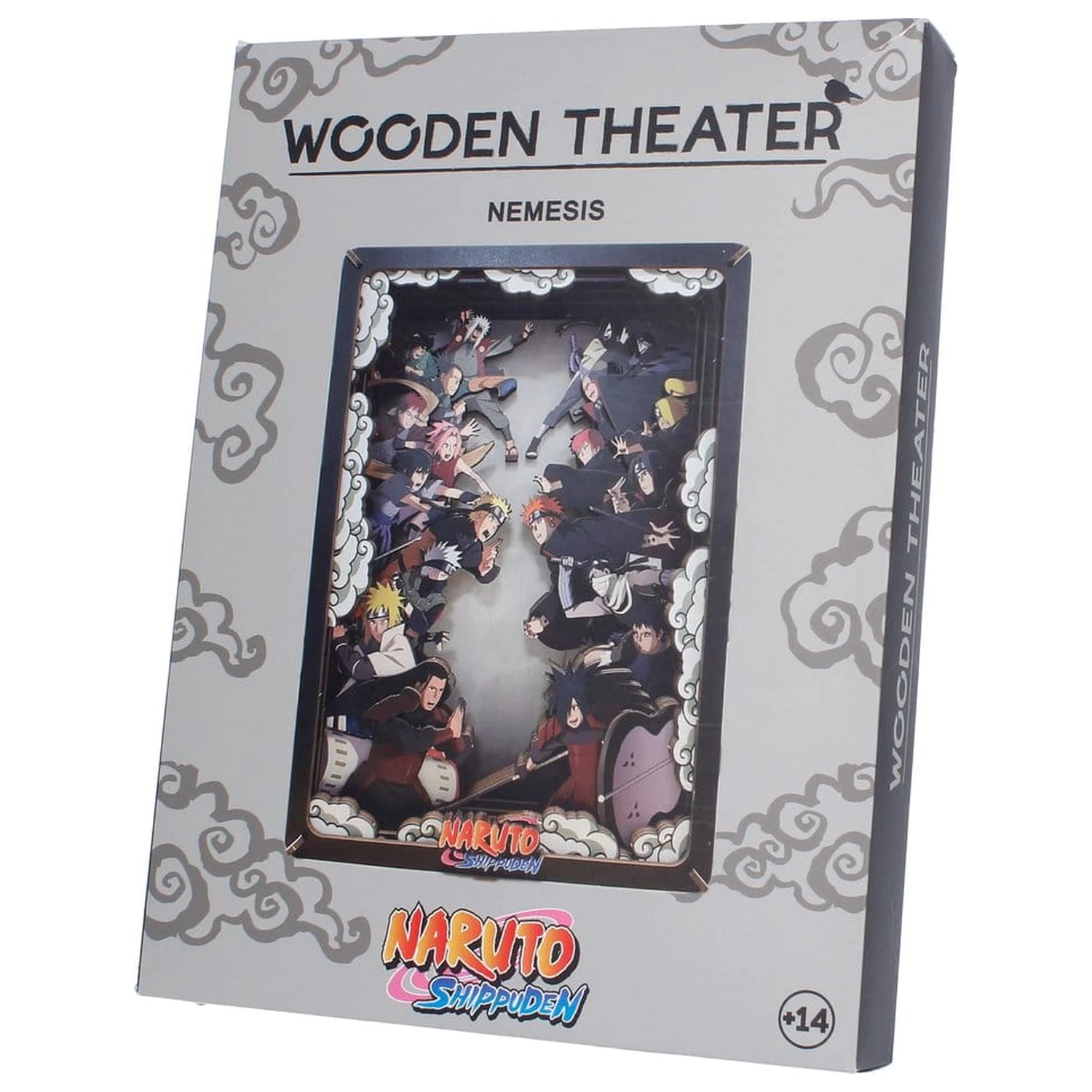 Naruto Model Kit Wooden Theatre Combat (Large) 26 cm product photo