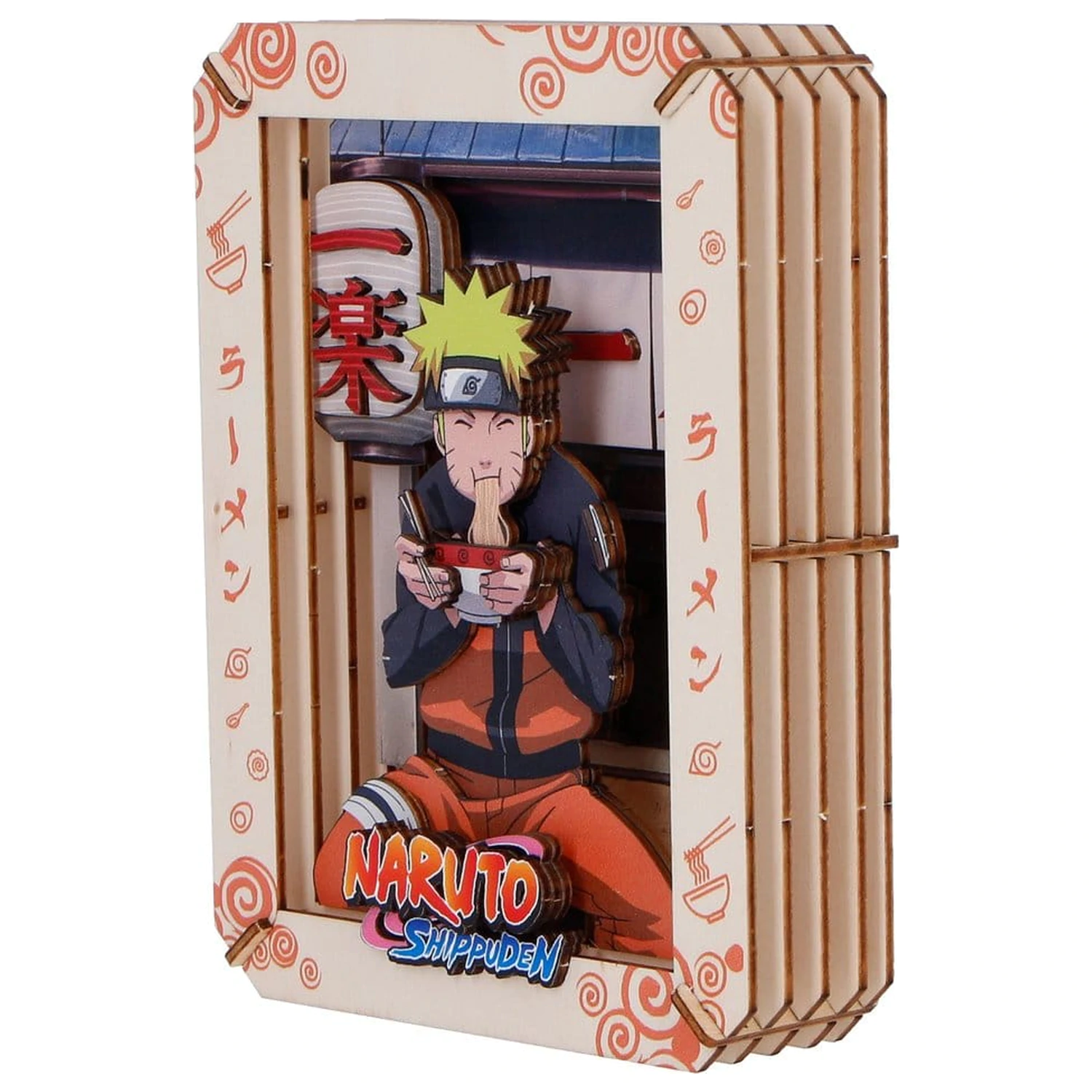Naruto Model Kit Wooden Theatre Ramen (Medium) 14 cm product photo