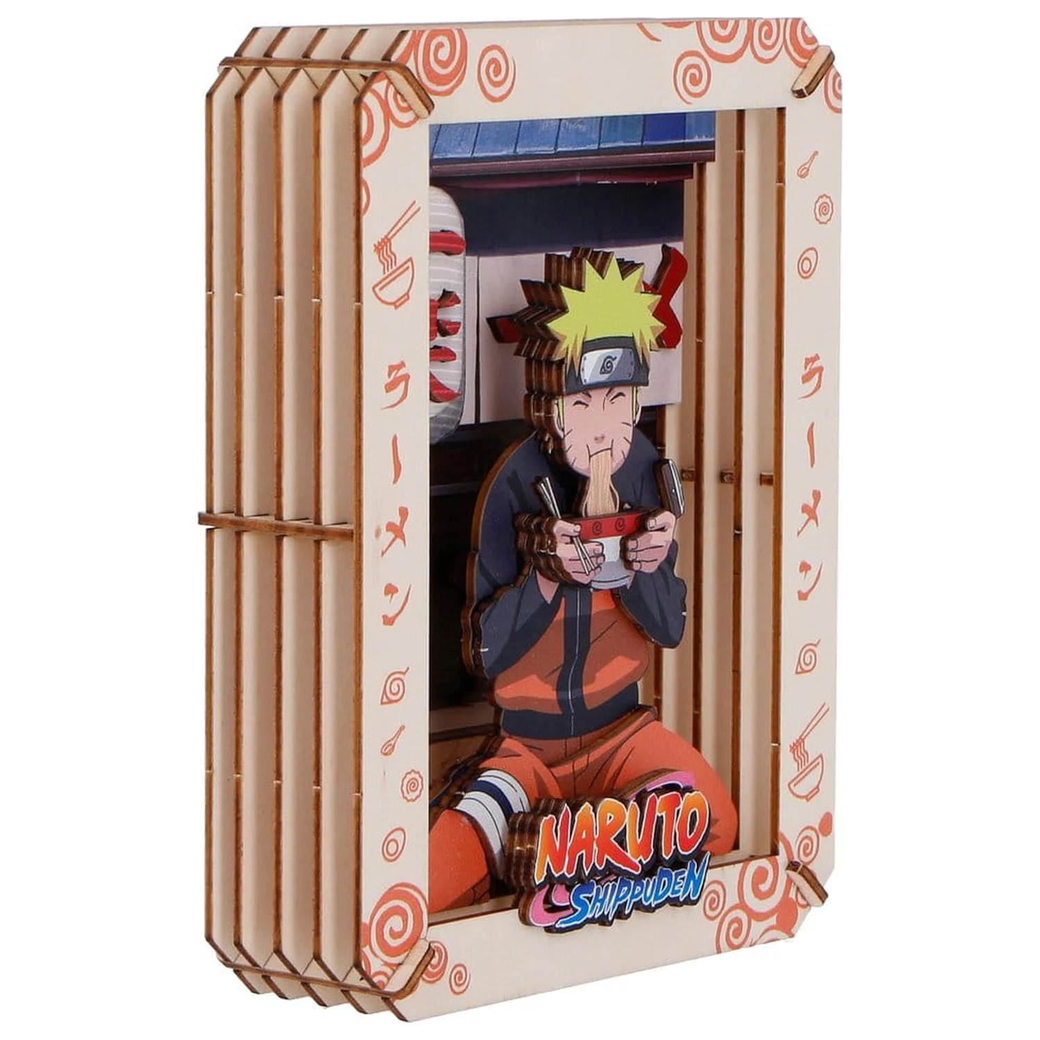 Naruto Model Kit Wooden Theatre Ramen (Medium) 14 cm product photo