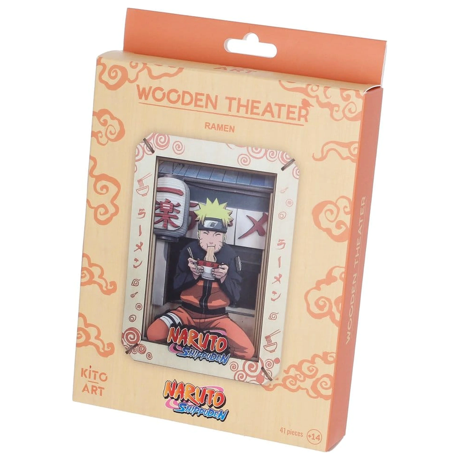 Naruto Model Kit Wooden Theatre Ramen (Medium) 14 cm product photo