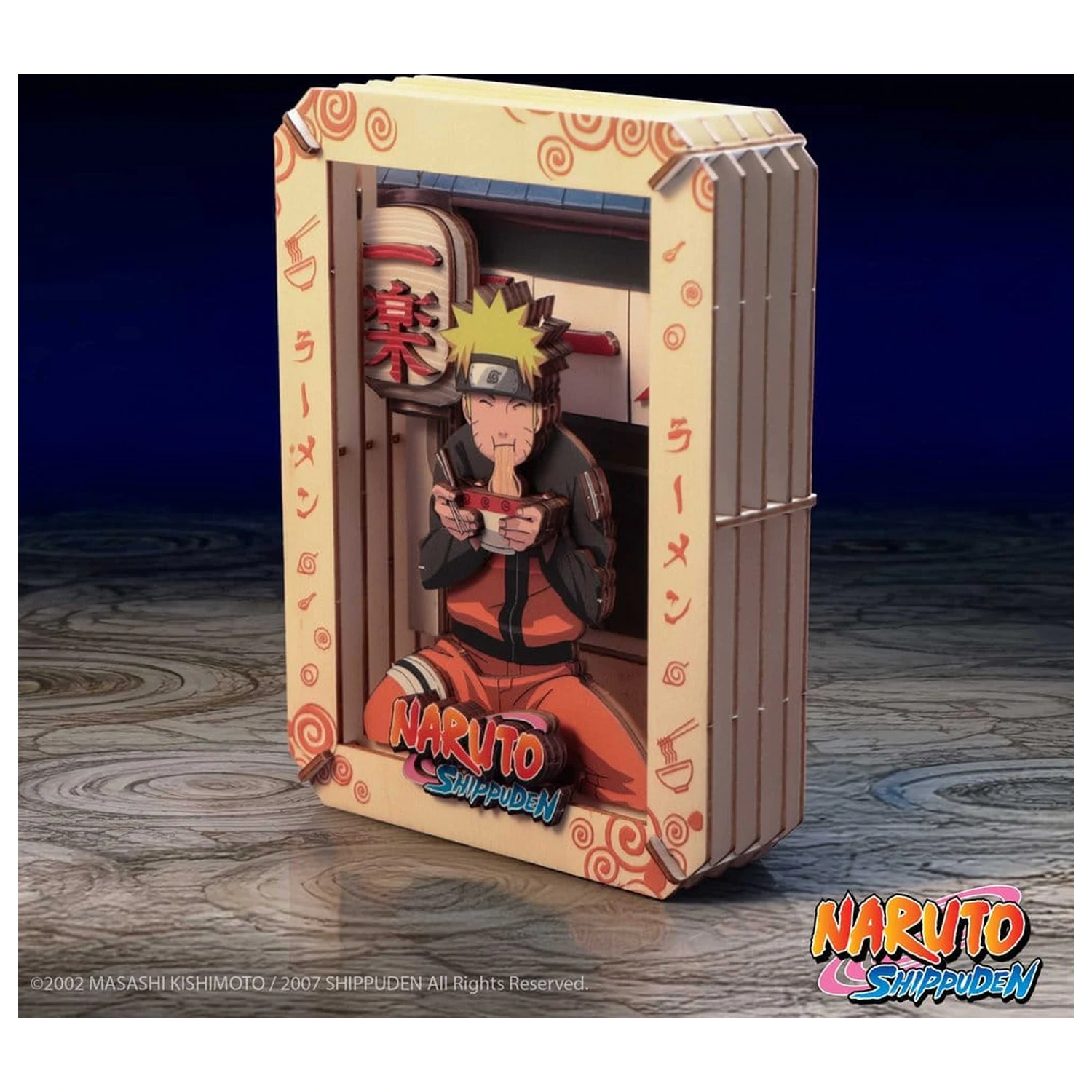Naruto Model Kit Wooden Theatre Ramen (Medium) 14 cm product photo