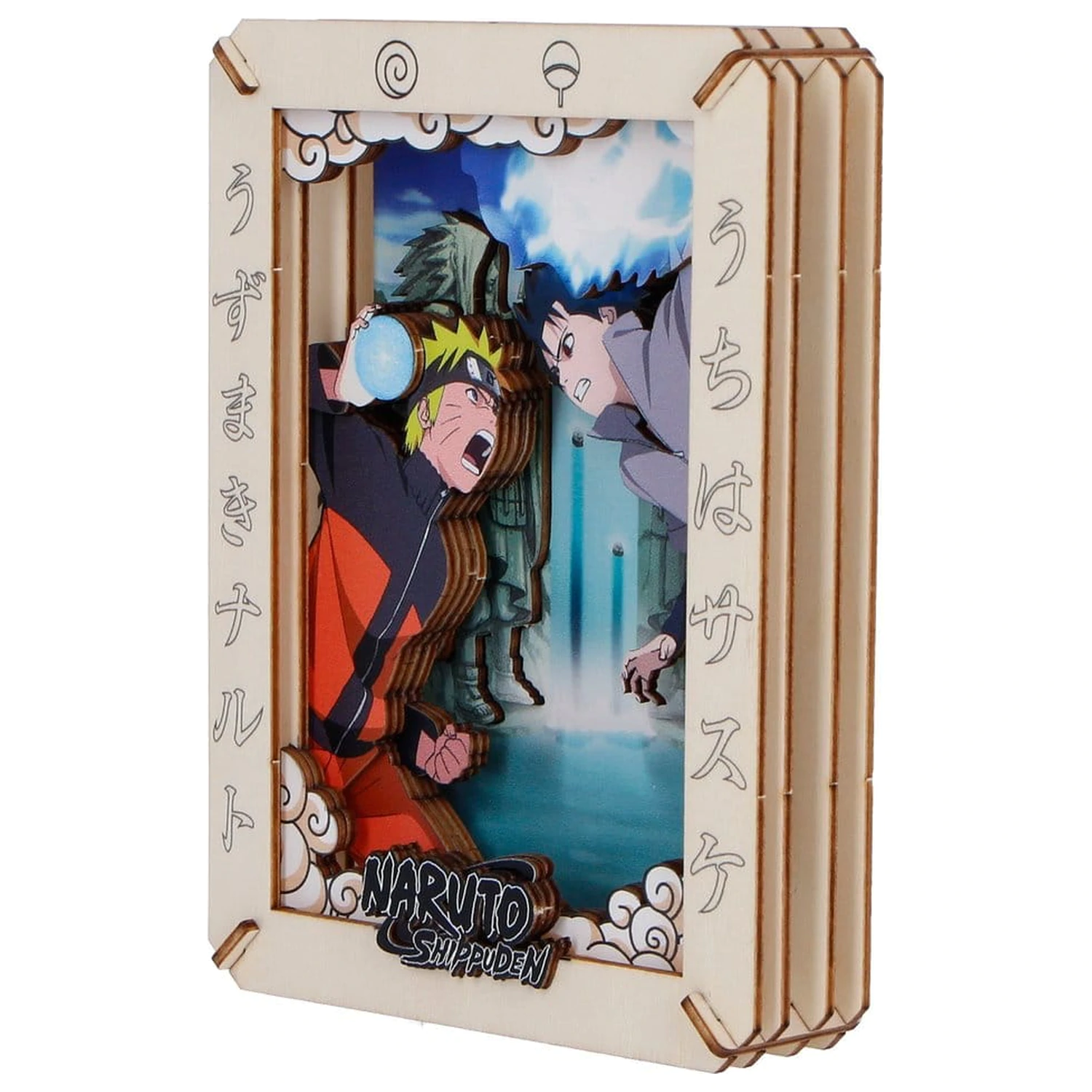 Naruto Model Kit Wooden Theatre The Final Valley (Medium) 14 cm product photo