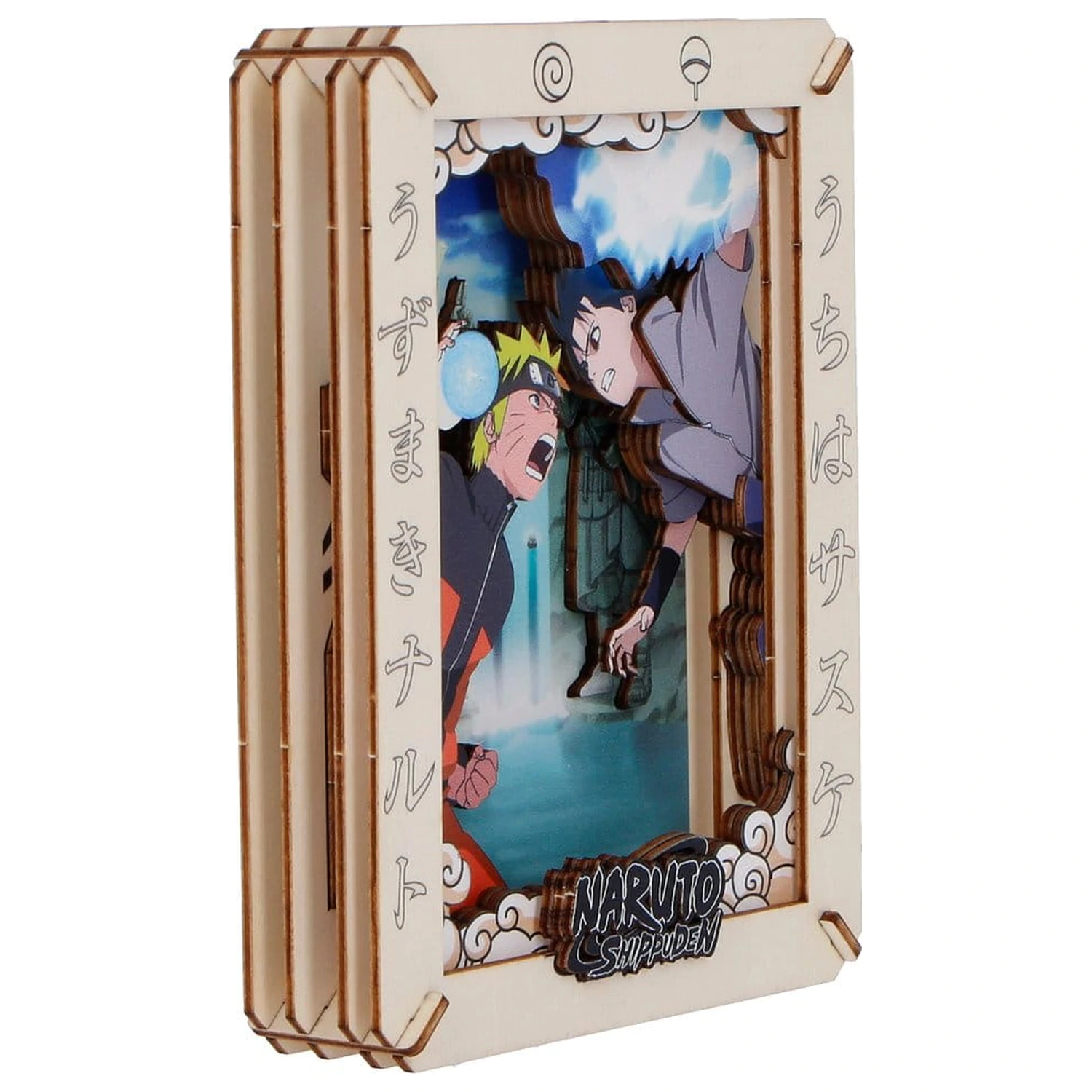 Naruto Model Kit Wooden Theatre The Final Valley (Medium) 14 cm product photo