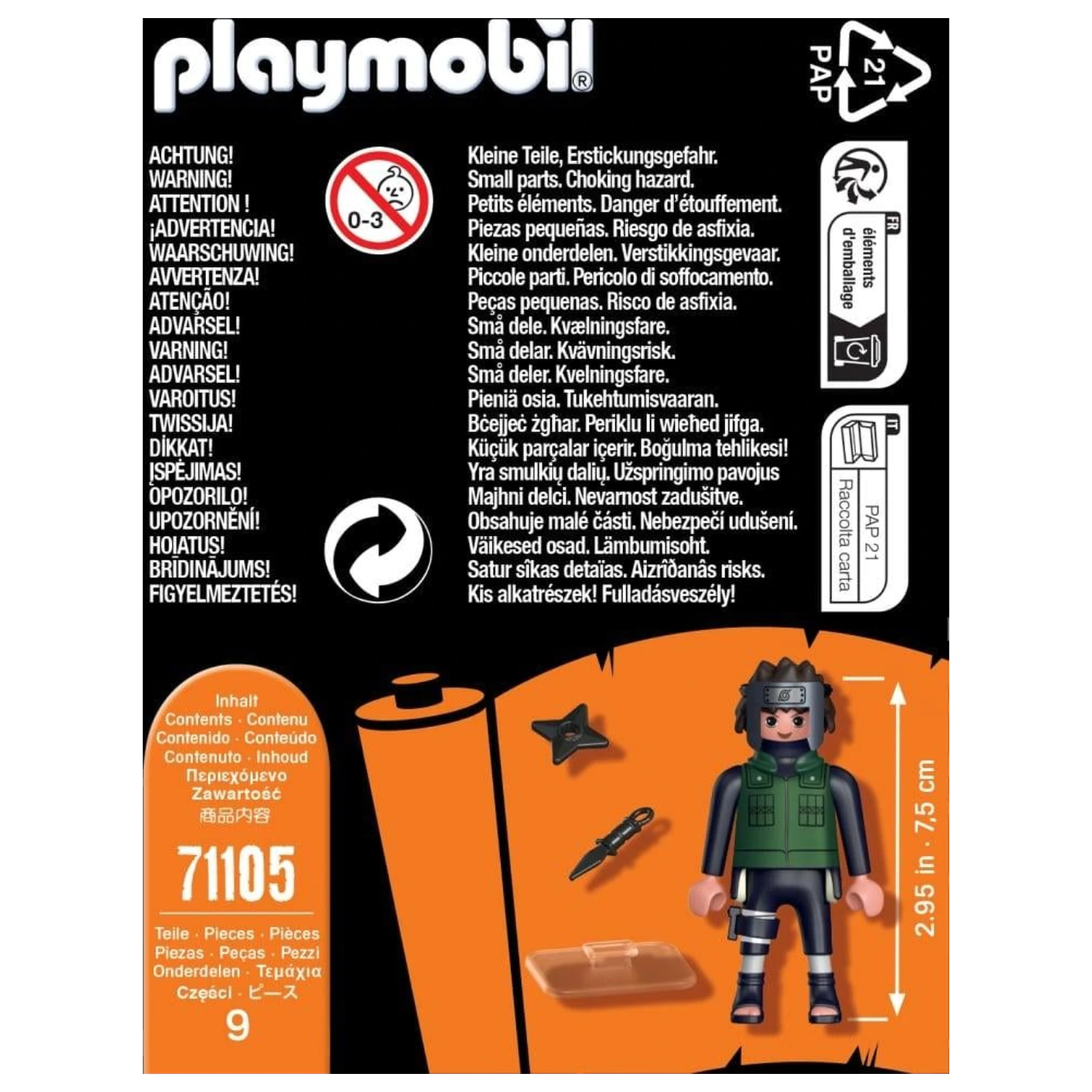 Naruto Yamato Playmobil figure product photo