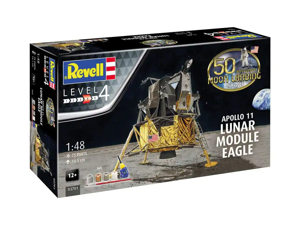 NASA Model Kit Gift Set 1/48 Apollo 11 Lunar Module Eagle 14 cm product photo